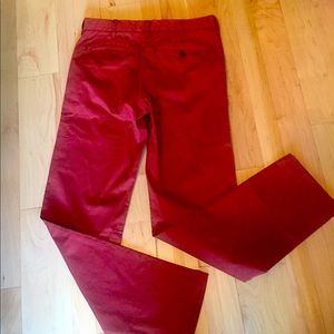 Lands’ End red pants, NWOT.